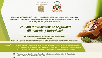 7° Foro Internacional de Seguridad Alimentaria y Nutricional