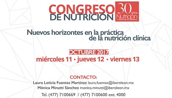 Congreso de Nutrición: Nuevos horizontes en la práctica de la nutrición clínica